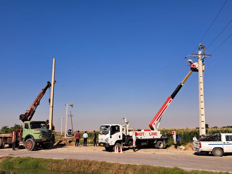 آماده سازی شبکه برق خوزستان با اجرای ۵۵۸ پروژه برای تابستان آینده