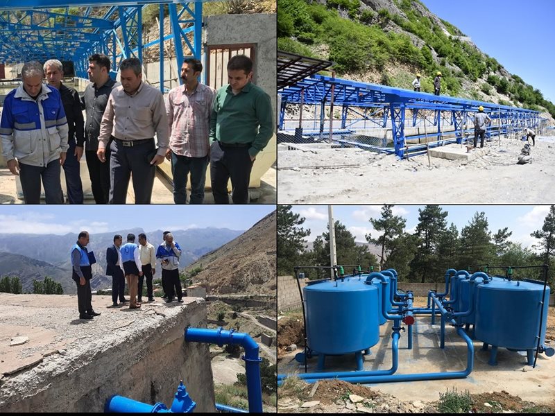 احداث و بهره‌برداری از ۷ مخزن ذخیره آب شرب در مازندران