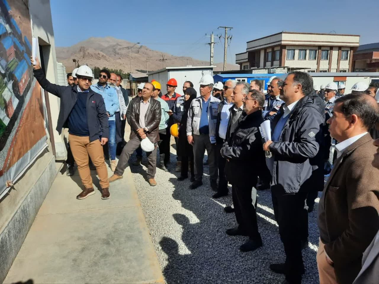 بازدید مدیرعامل گروه مپنا از پروژه تصفیه‌خانه ذوب‌آهن اصفهان