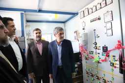 بهره برداری از ٢ طرح تامین و انتقال برق در لارستان فارس
