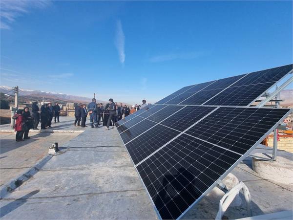 افتتاح ۲۸ سامانه خورشیدی حمایتی مددجویان برای نخستین بار در استان گیلان