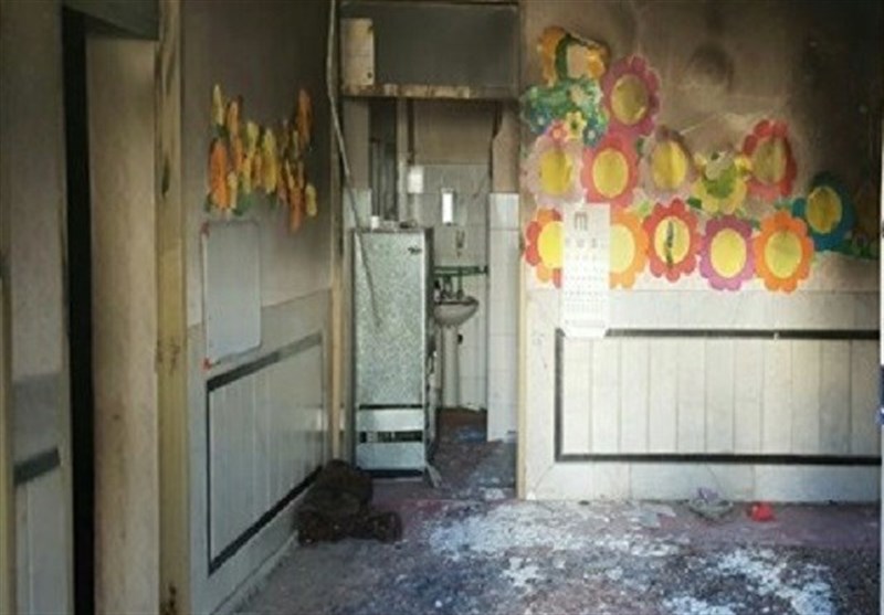 اتصال سیم برق و آتش‌سوزی مدرسه‌ای در ارومیه/ مسمومیت ۱۸ دانش‌آموز