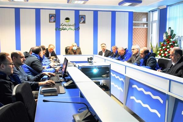 تشکیل جلسه کمیته مدیریت بحران و پدافندغیرعامل شرکت آب و فاضلاب آذربایجان غربی