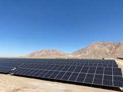 بهره برداری از ٢/۵ مگاوات نیروگاه خورشیدی در کرمان
