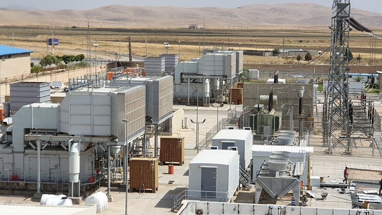 تولید ۴۰۸ میلیون کیلووات ساعت برق در نیروگاه گازی اسلام‌آباد غرب
