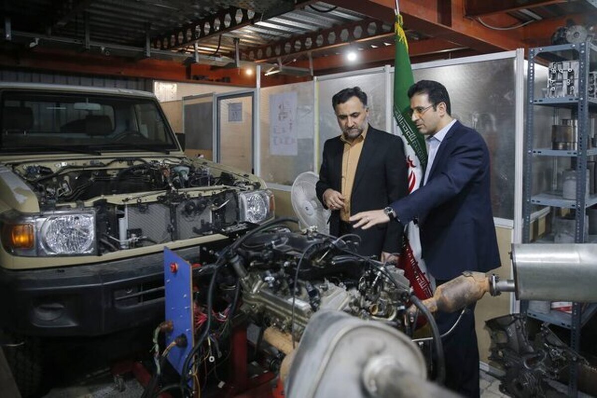 نخستین «موتور ۶ سیلندر بنزینی» ایرانی ساخته شد