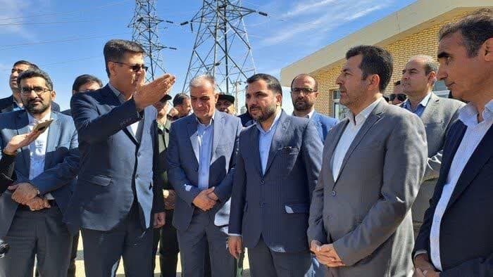 پروژه‌های شرکت برق منطقه‌ای استان سمنان با حضور وزیر ارتباطات به بهره‌برداری رسید