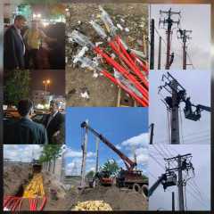 شتاب گیری احداث فیدرهای ٢٠ کیلوولت در شبکه برق استان گیلان