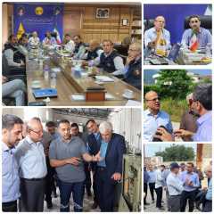 بررسی اقدامات شرکت توزیع برق غرب مازندران در گذر از اوج بار تابستان