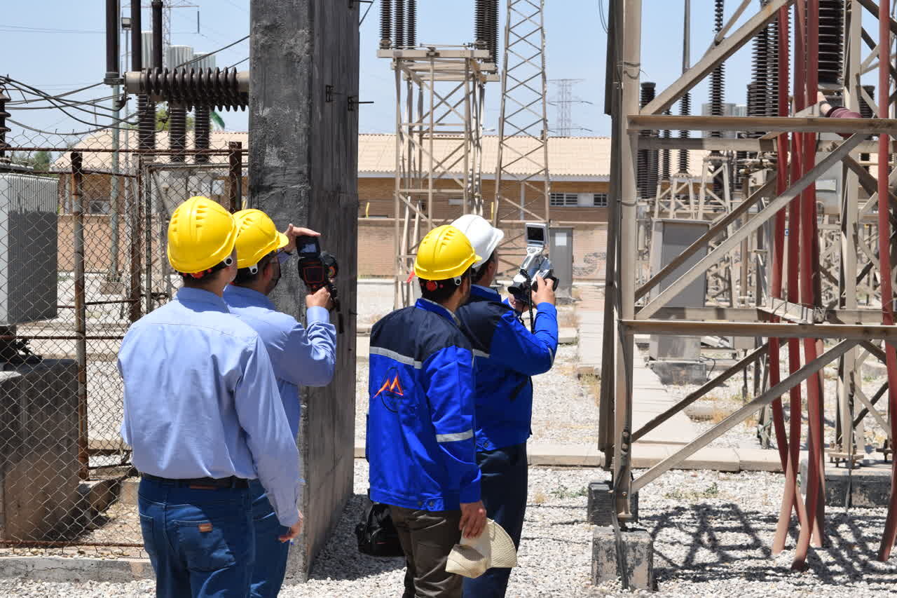 رزمایش عیب‌یابی حرارت در شبکه برق منطقه‌ای خوزستان برگزار شد
